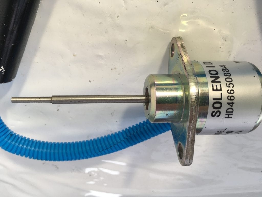 Stop Solenoid To Suit Kubota KX413 KX0184 KX363